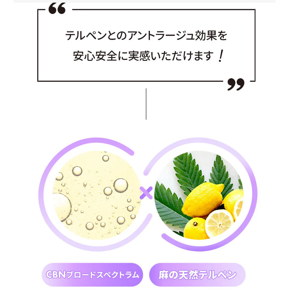 LILILALA CBN オイル 高濃度 20% 2000mg 10ml ブロードスペクトラム