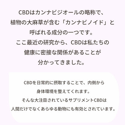 CBDオイル ペット用 10ml 1.2% 猫 用 CBD 120mg CannaTech CBD OIL for Pets Calm & Stress